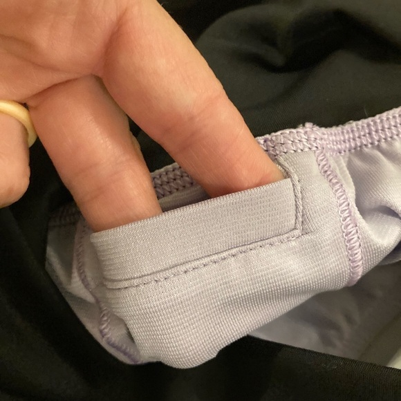 LULULEMON DROP IT LOW SHORT PRETTY PRISM MULTI BLACK LILAC SIZE 6 - Picture 12 of 12